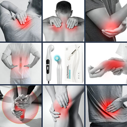 Ultrasonic Therapy Machine For Pain Relief and Recovery - Muscle & Nerve Stimulation Device
